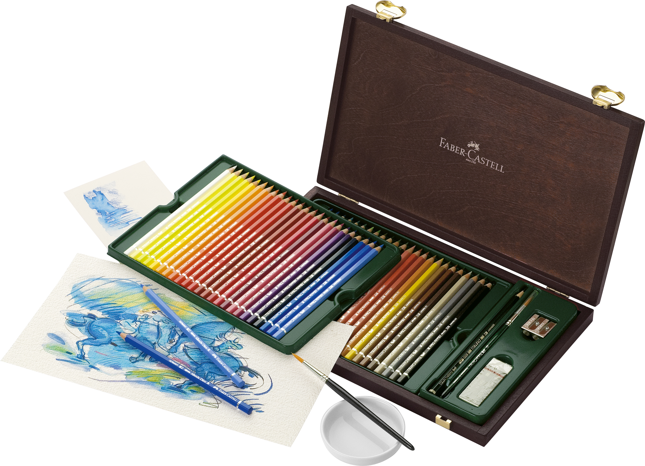 Conf. legno 48 pastelli Faber Castell - Ubiali Cartoleria